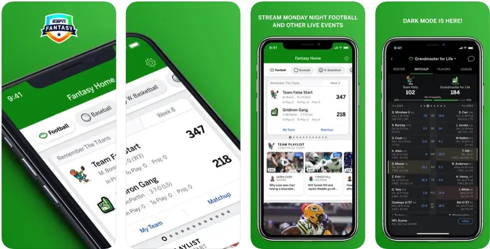 2. ESPN Fantasy Sports